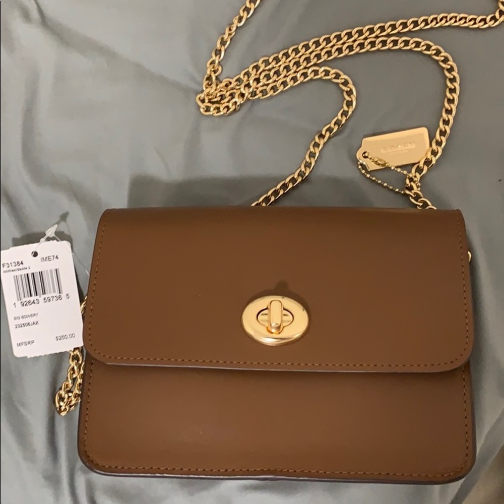Coach Crossbody (with chain strap)